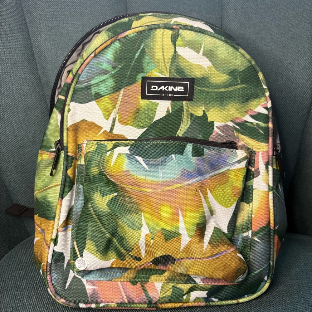 Dakine Multicolor Leaf Pattern Small Backpack - image 1